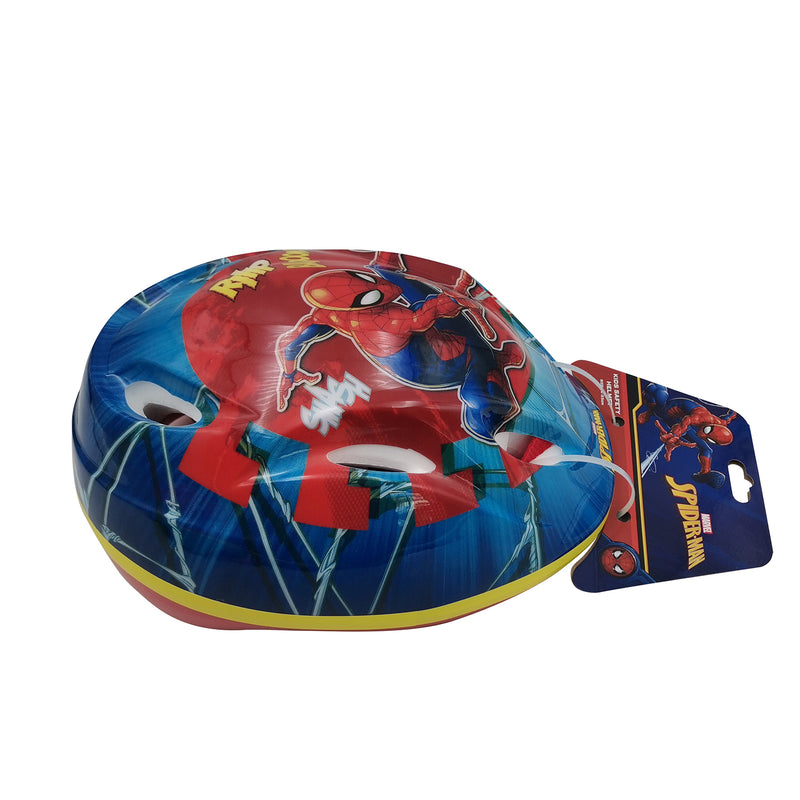 Afbeelding laden in galerijviewer, fietshelm Spider-Man jongens 51-55 cm Blauww rood
