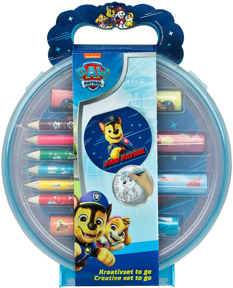 Afbeelding laden in galerijviewer, Undercover paw patrol creatieve knutselset in draagkoffer voor kinderen.
