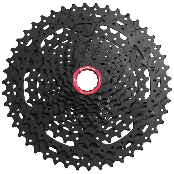 Afbeelding laden in galerijviewer, SunRace - cassette mtb csmx9x 10-46 11 speed xd-driver zwart
