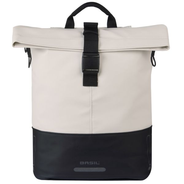 Afbeelding laden in galerijviewer, Basil b.v. cove shopper basil mik 14-16l 14 x 29 x 36 cm - zwart wit
