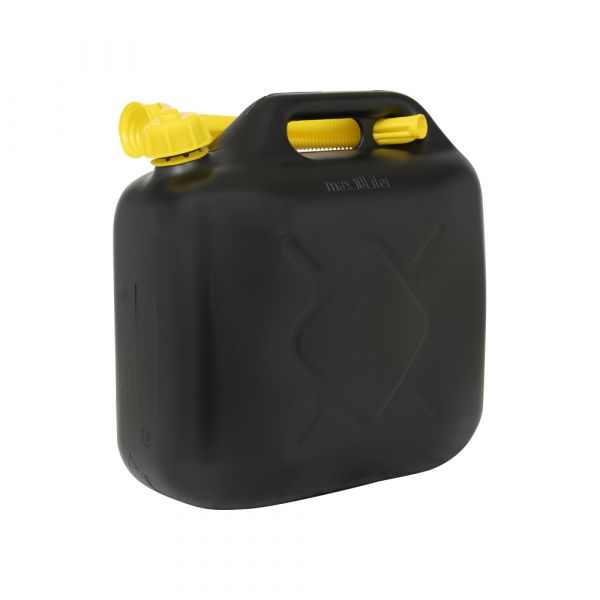 Afbeelding laden in galerijviewer, Jerrycan, 10 liter, zwart

