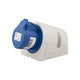 Abl sursum cee wandcontactdoos 3 polig randaarde 16 ampere blauw