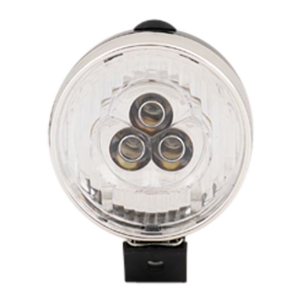 Afbeelding laden in galerijviewer, Koplamp chrome zwart led fiets

