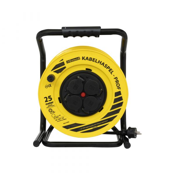 Afbeelding laden in galerijviewer, Kabelhaspel prof 25m. 3x2.5 mm. neo .
