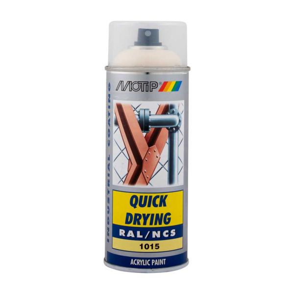 Afbeelding laden in galerijviewer, Industrial ral1015 400 ml. motip
