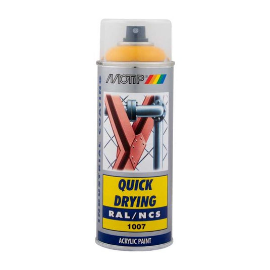 Motip industrial ral1007 400 ml.