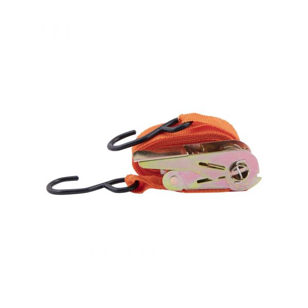 Afbeelding laden in galerijviewer, Trailergear TRAILERGEAR Sjorband 25 mm, 5 mtr. + haken

