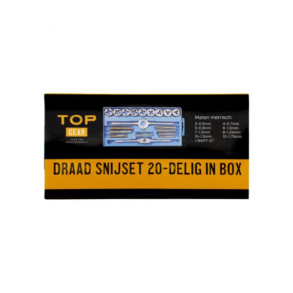 Afbeelding laden in galerijviewer, Topgear draad snijset 20-delig in box
