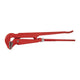 Topgear pijptang 4'', rood 90 graden