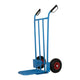 Mm steekwagen blauw + klep 200 kg.