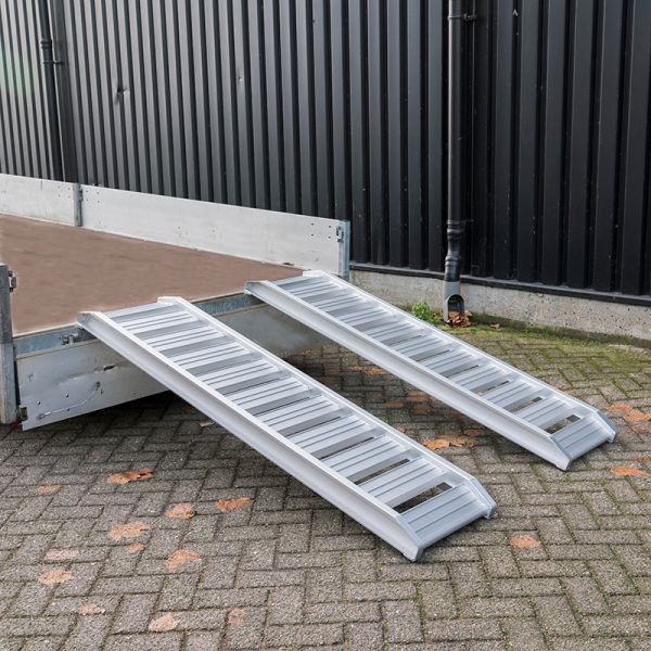 Afbeelding laden in galerijviewer, Oprijplank set 185cm 1800 kg.
