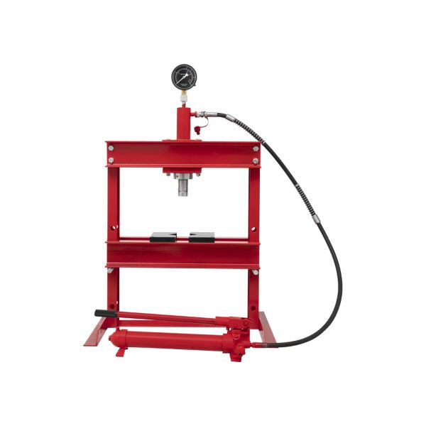 Afbeelding laden in galerijviewer, Abi werkplaatspers 12 ton, hydr. tafelm.
