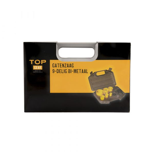 Topgear gatenzaag 9 delig bi-metaal
