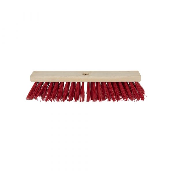Afbeelding laden in galerijviewer, GARDENGEAR Bezem nylon rood 40 cm.
