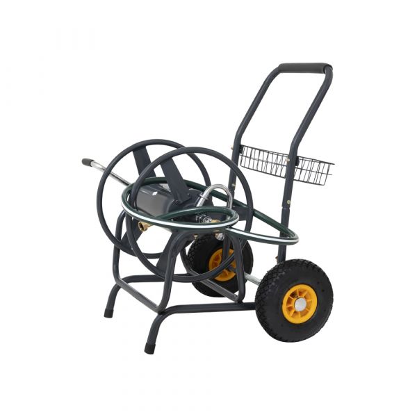 Afbeelding laden in galerijviewer, Gardengear slangen haspelwagen 2 wielen
