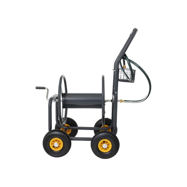 Afbeelding laden in galerijviewer, Gardengear slangen haspelwagen 4 wielen
