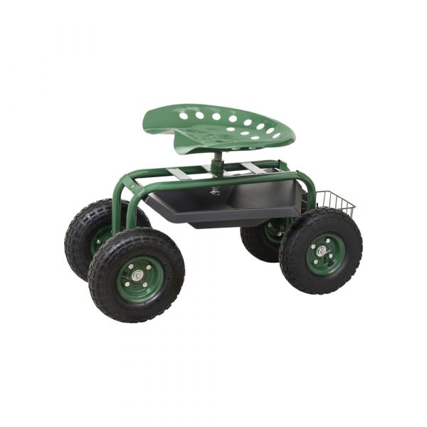 Afbeelding laden in galerijviewer, Gardengear tuin- zitkar max. 150 kg.
