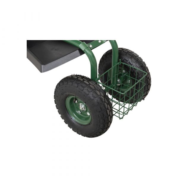 Afbeelding laden in galerijviewer, Gardengear tuin- zitkar max. 150 kg.
