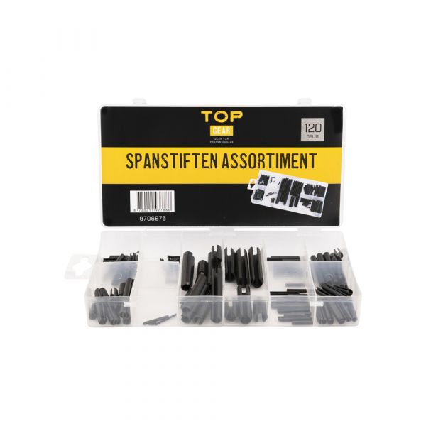 Afbeelding laden in galerijviewer, Topgear spanstiften assortiment 120 delig
