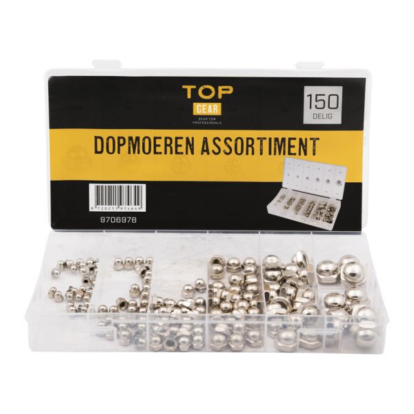 Afbeelding laden in galerijviewer, Topgear dopmoeren assortiment 150 delig
