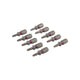 Schroefbit 25 mm tx-10 roze 10x