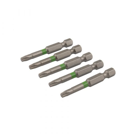 Schroefbit 50 mm tx-20 groen 5x