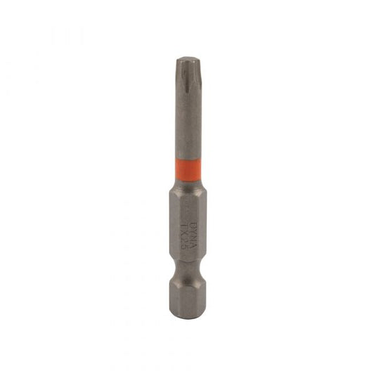 Schroefbit 50 mm tx-25 oranje 5x