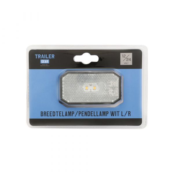 Afbeelding laden in galerijviewer, Trailergear breedtelamp pendellamp wit l r
