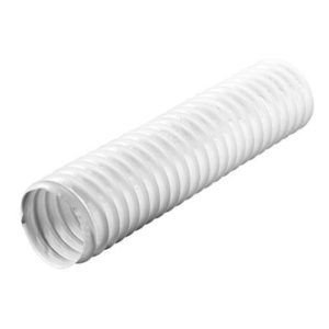 Afbeelding laden in galerijviewer, Slang flexibel pvc wit ø 100 mm 1 meter
