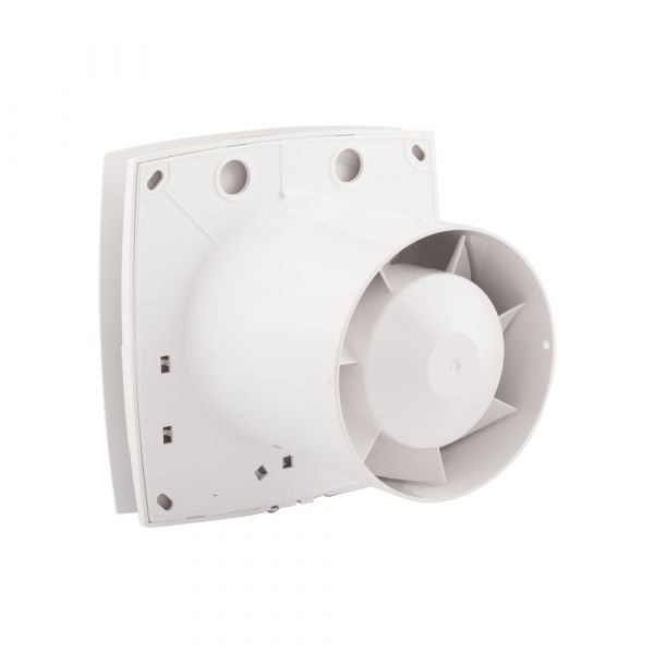 Afbeelding laden in galerijviewer, Ventilator 100 mm silent met timer. vochtsensor - wit
