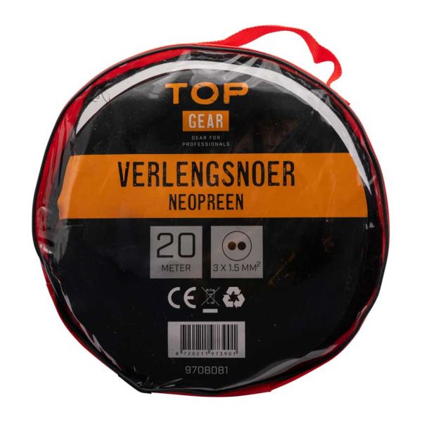 Afbeelding laden in galerijviewer, Topgear verlengsnoer neopreen 3x1.5 20 meter
