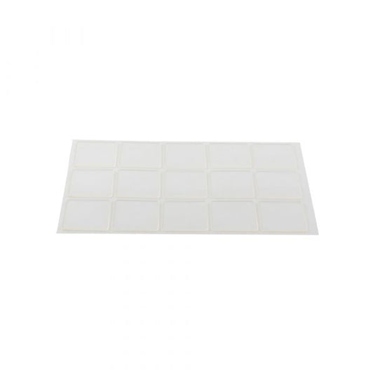 Hpx producten dubbelz verwijderbare transp pads 15 stuks 25mm x 25mm tr