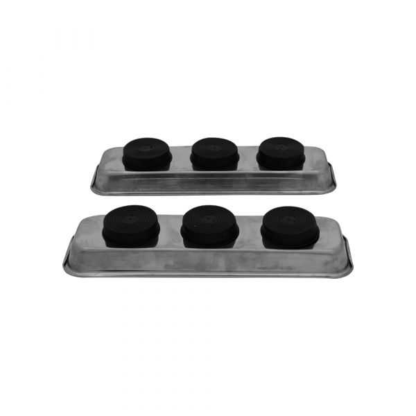Afbeelding laden in galerijviewer, Magnetische bakken 22.6 cm 2 stuks
