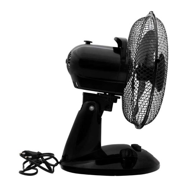 Afbeelding laden in galerijviewer, Alpina Tafelventilator 23 cm. ZWART
