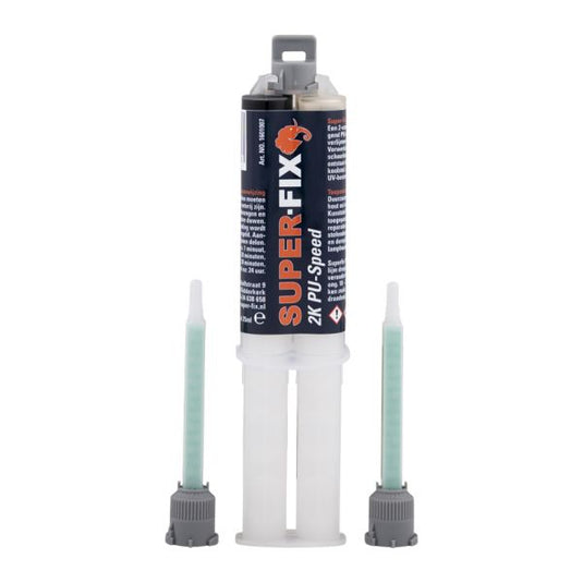 2k pu lijm speed 25 ml. super-fix