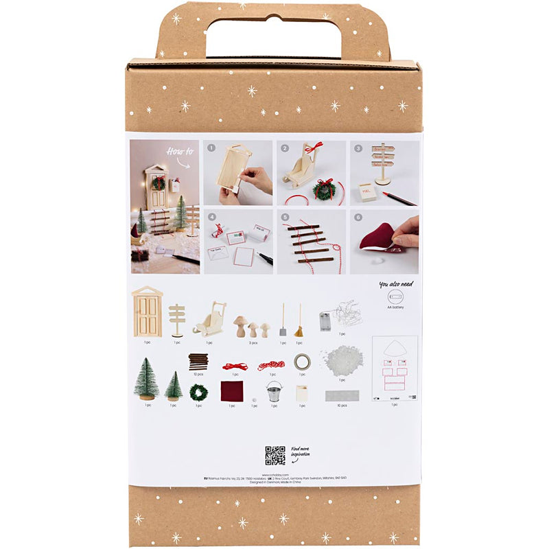 Afbeelding laden in galerijviewer, Creativ company https: www.cchobby.nl hobbyset-kabouterdeur-1-doos
