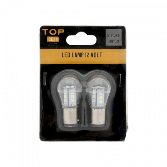 Topgear led lamp 12 volt bay15d