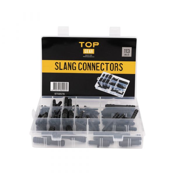 Afbeelding laden in galerijviewer, Topgear slang connectors ass. 113-delig
