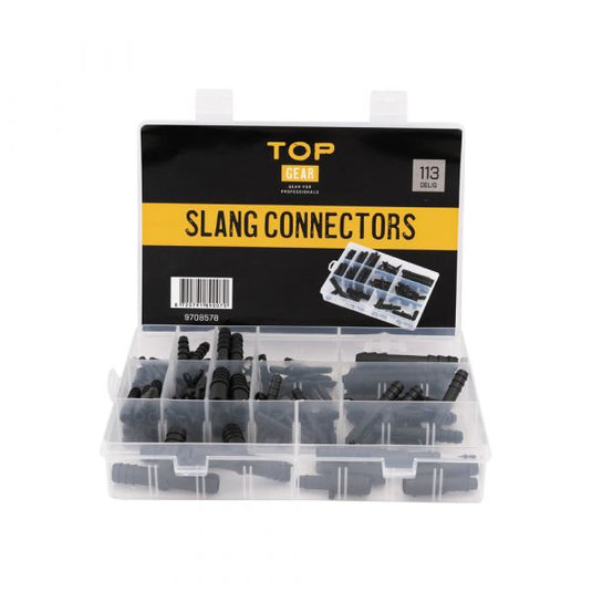 Topgear slang connectors ass. 113-delig