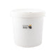 Straalgrit emmer 12.5 kg zwart 0.2 -1.0 mm.