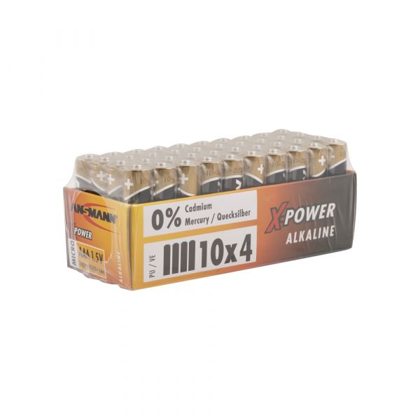 Afbeelding laden in galerijviewer, Alkaline batterij aaa lr03 40st.
