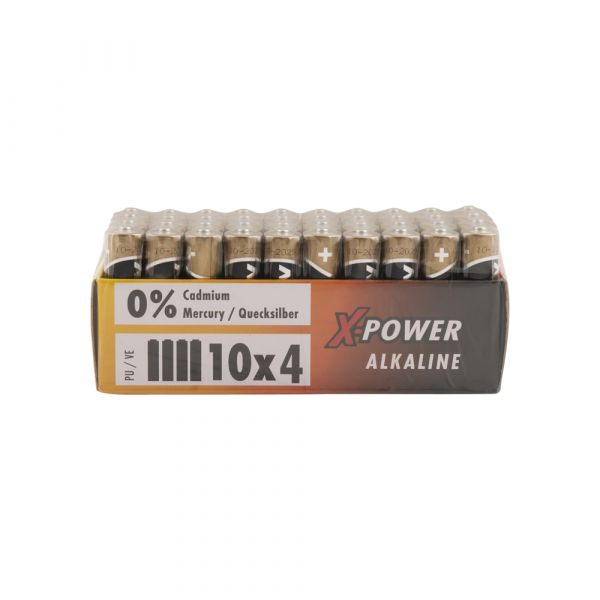Afbeelding laden in galerijviewer, Alkaline batterij aaa lr03 40st.
