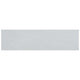 Bord alulook zonder opdruk - 165x44 mm zelfklevend.
