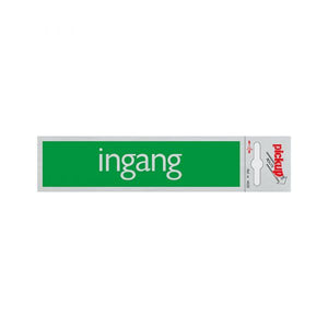 Pickup route alulook 165x44 mm - ingang