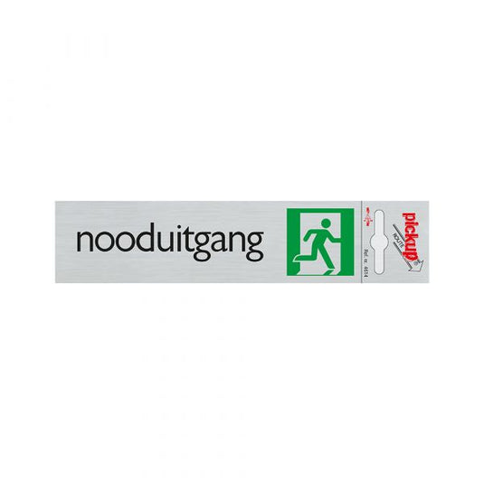 Pickup route alulook 165x44 mm - nooduitgang