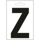 Nautic letter z zwart 100 mm.