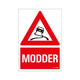 Bord modder - 230x330 mm.