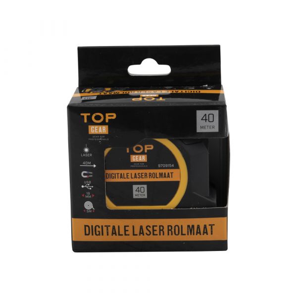 Afbeelding laden in galerijviewer, Topgear digitale laser rolmaat.*
