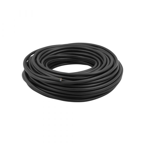 Afbeelding laden in galerijviewer, Q-link huishoudsnoer â€“ vmvs â€“ belastbaar tot 1200w â€“ 2 x 0.75 mmâ² â€“ 20 m â€“ zwart
