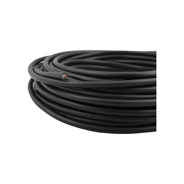 Afbeelding laden in galerijviewer, Q-link huishoudsnoer â€“ vmvs â€“ belastbaar tot 1200w â€“ 2 x 0.75 mmâ² â€“ 20 m â€“ zwart
